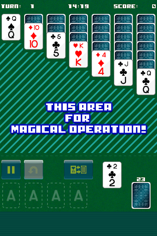 Wizard’s Solitaire Klondike Screenshot 2