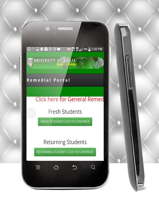 Students Mobile - UNIABUJA Captura de pantalla 4