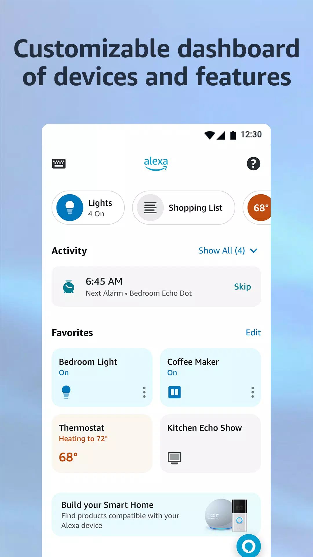 Amazon Alexa Captura de pantalla 1
