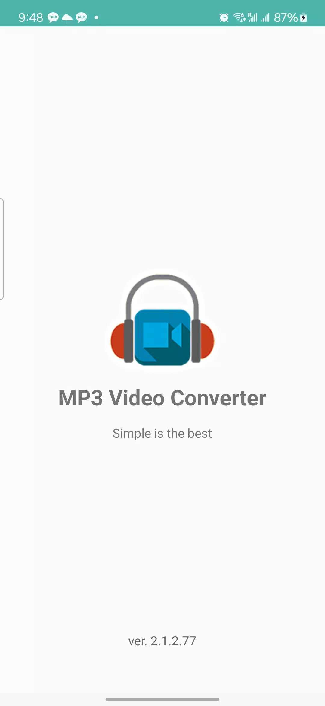 MP3 Video Converter Captura de tela 1