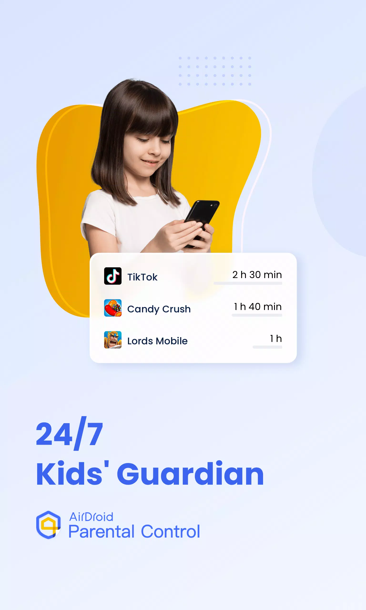 AirDroid Parental Control स्क्रीनशॉट 1