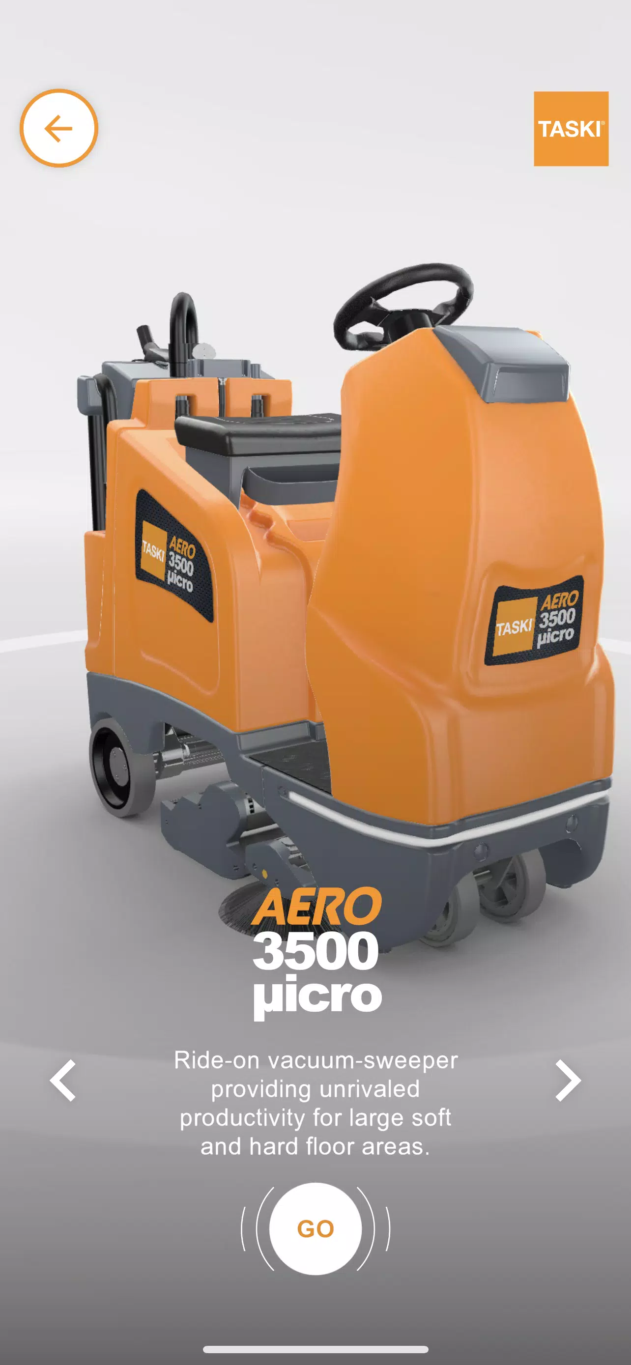 TASKI AR Screenshot 1
