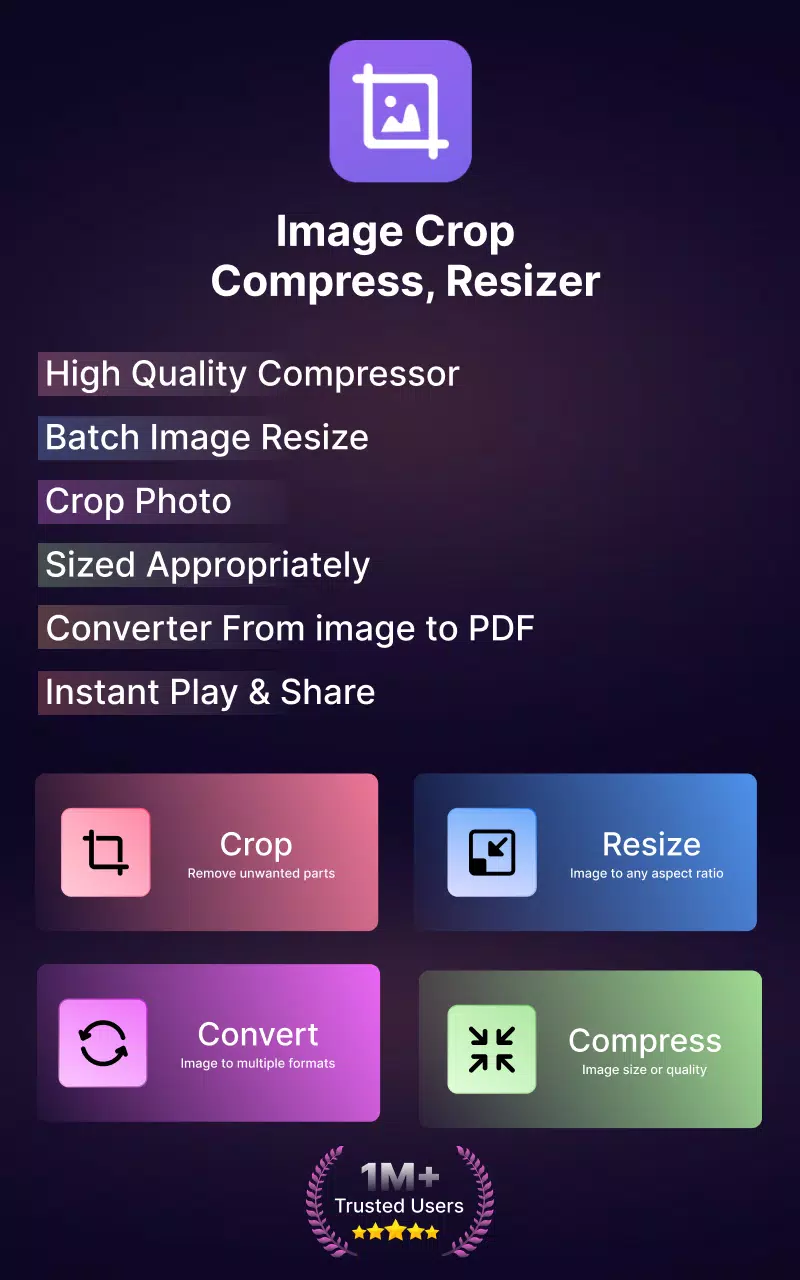 Image Crop - Compress, Resizer應用截圖第1張