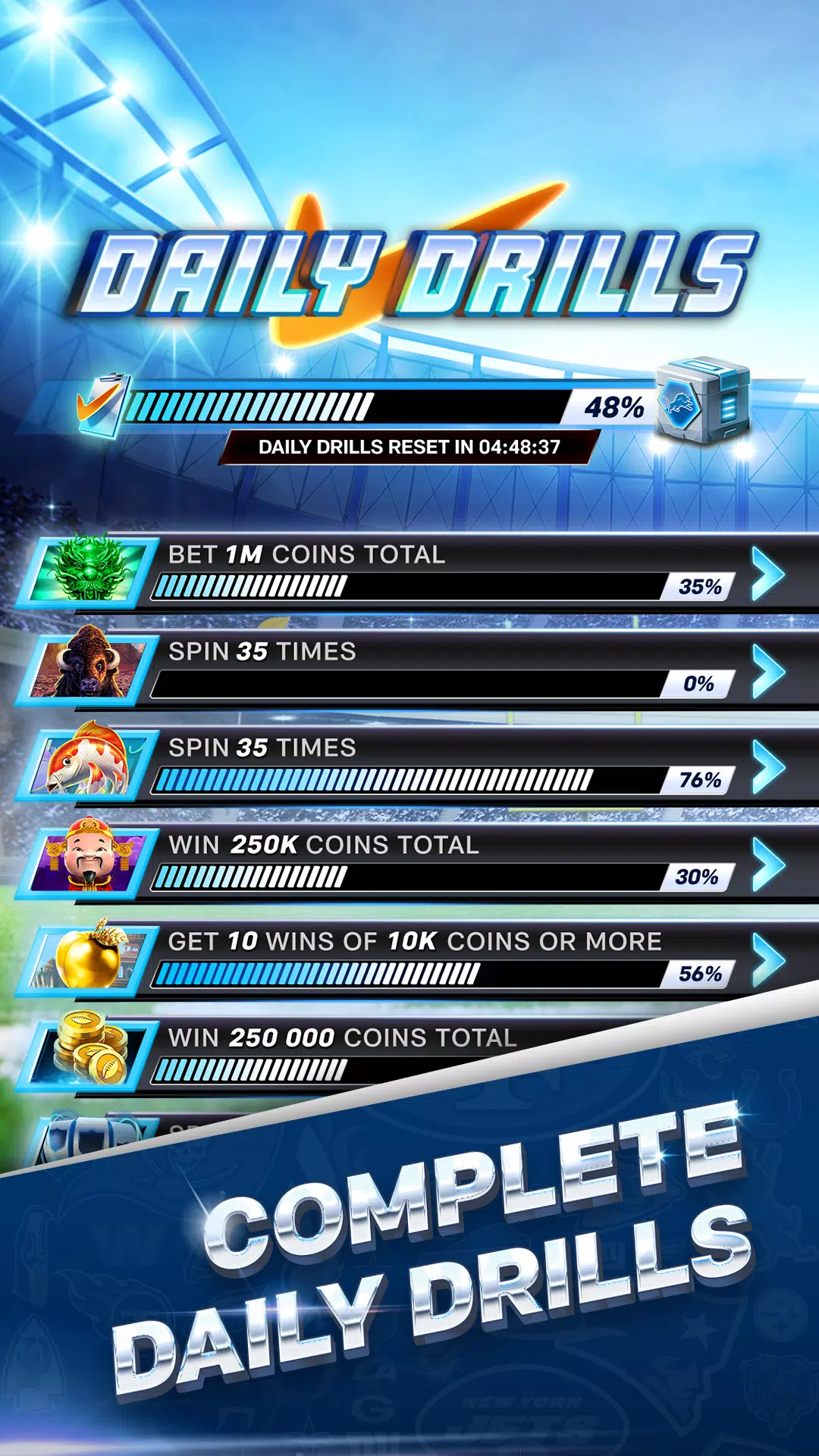 NFL Super Bowl Slots Screenshot 4