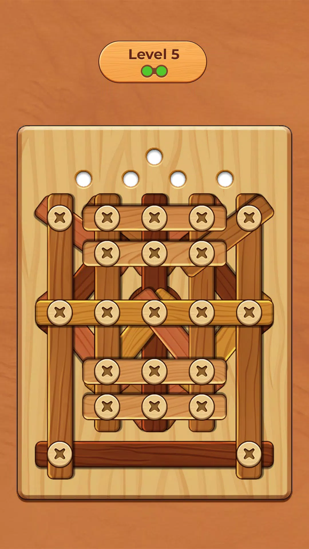 Wood Screw Puzzle Captura de pantalla 3
