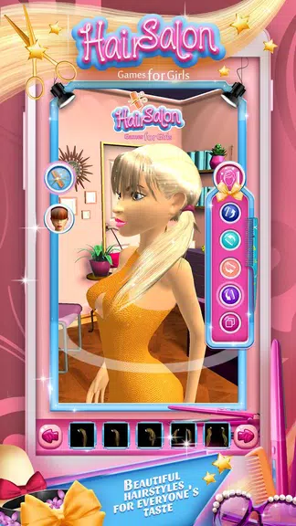 Hair Salon Games for Girls Скриншот 1