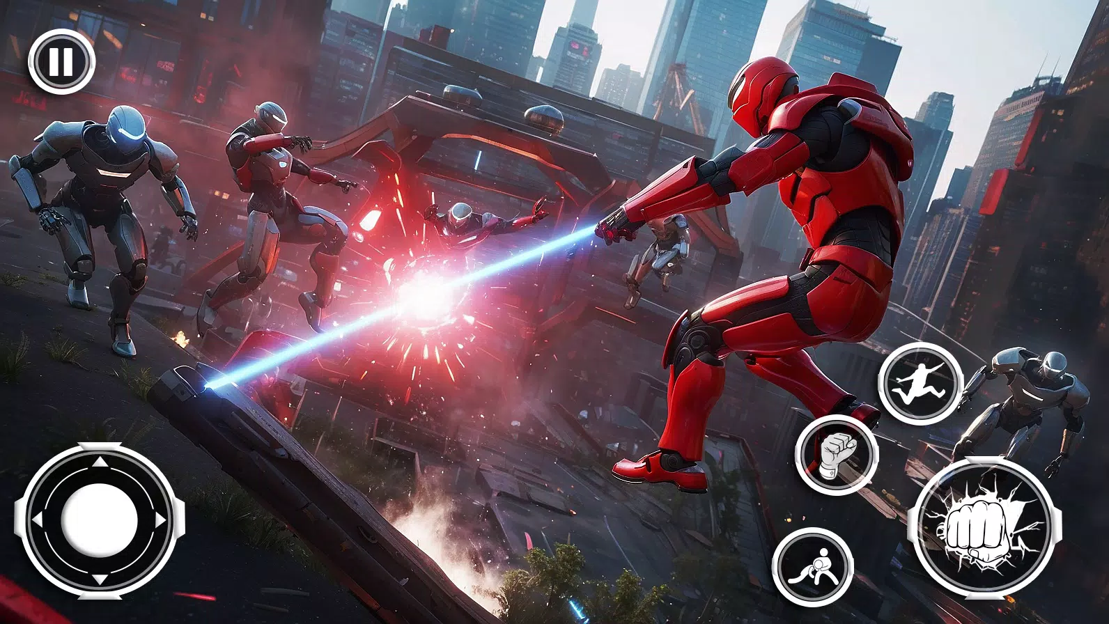 Flying Iron Robot Screenshot 1