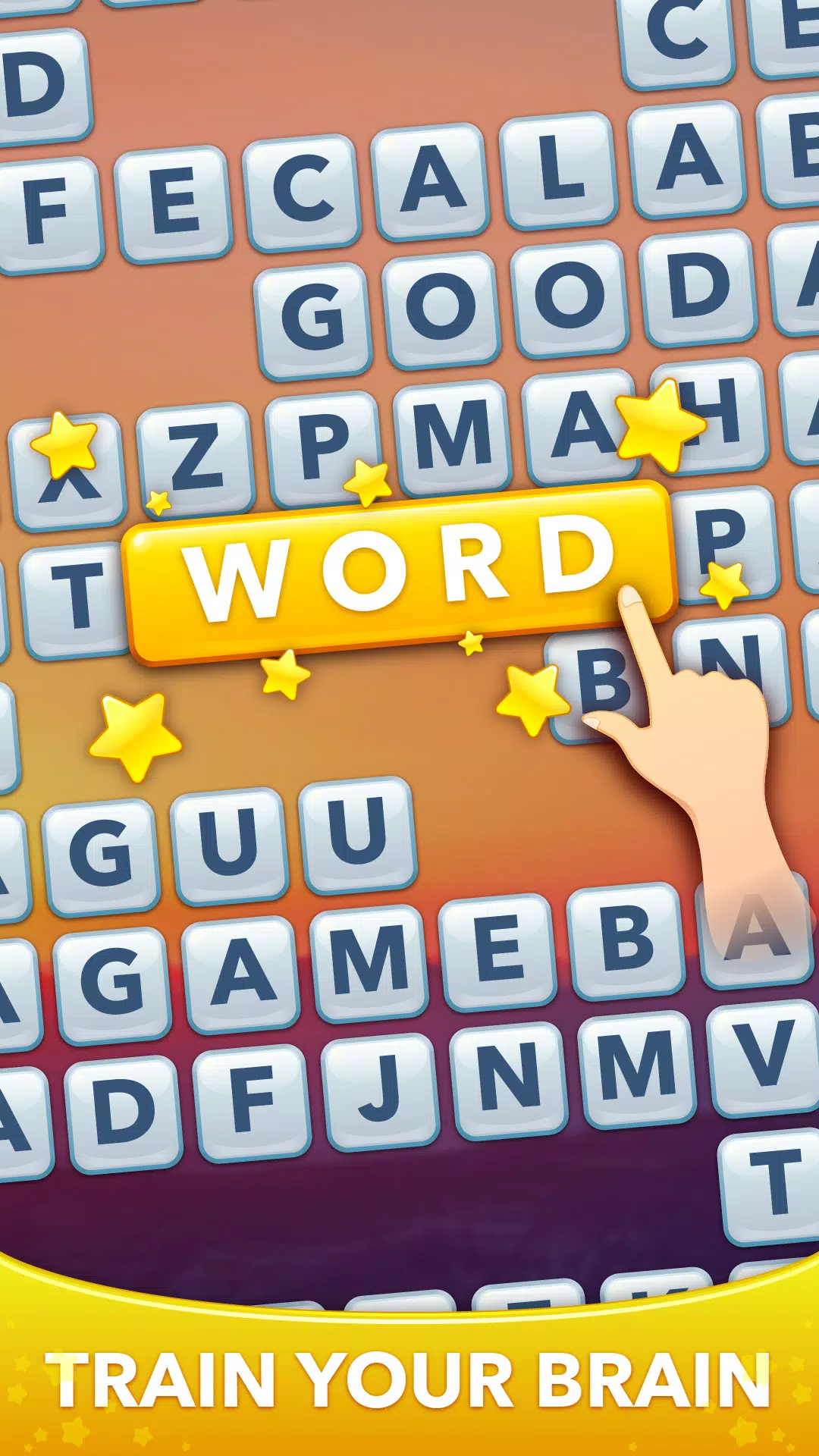 Word Scroll - ワードゲームを検索して見つける スクリーンショット 1