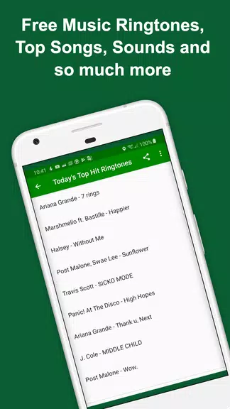 Today's Hit Music Ringtones Screenshot 1