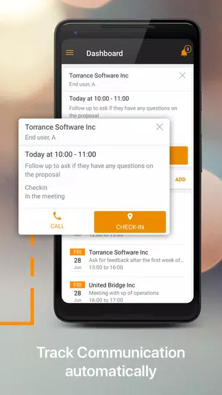 ForceManager mobile CRM Screenshot 2