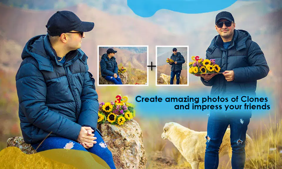 Photo Clone App twins Editor 스크린샷 4
