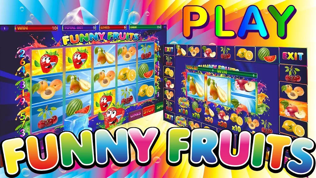 Funny Fruits Slot 스크린샷 3