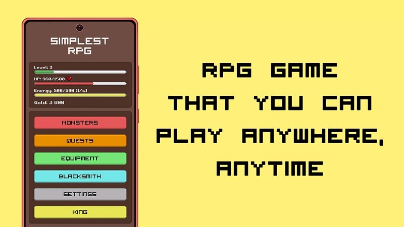 Simplest RPG - Text Adventure Скриншот 2