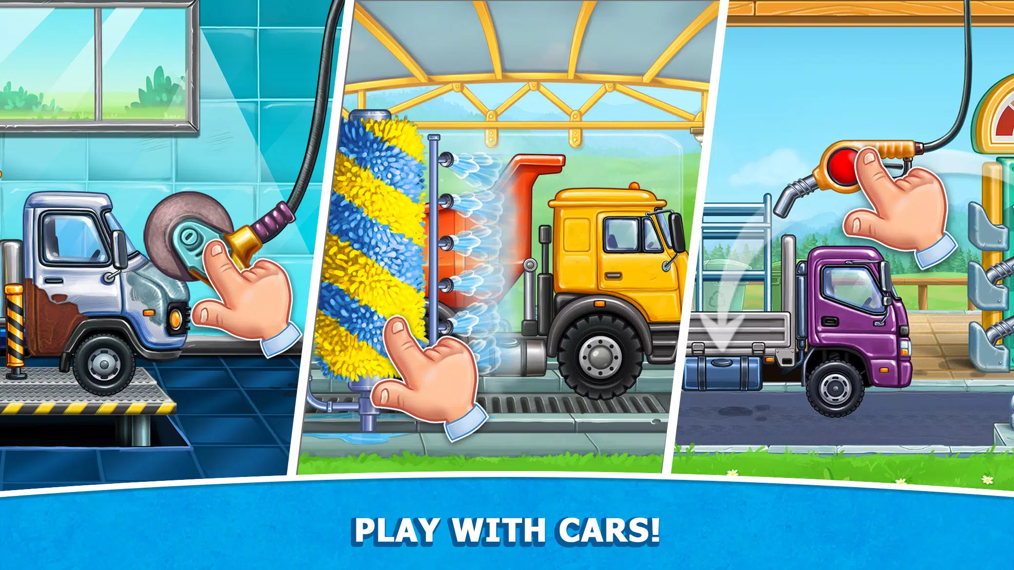 Kids Truck: City Builder Games Capture d’écran 3