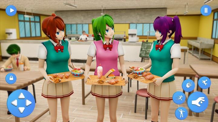 Anime Highschool Girl Life Sim Capture d'écran 3