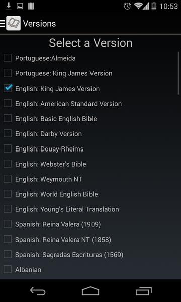Bible Offline Screenshot 3