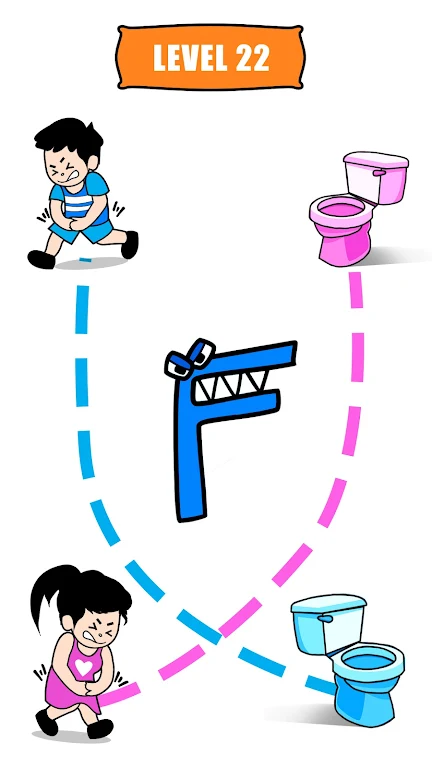 Path To Toilet - Draw The Line应用截图第3张