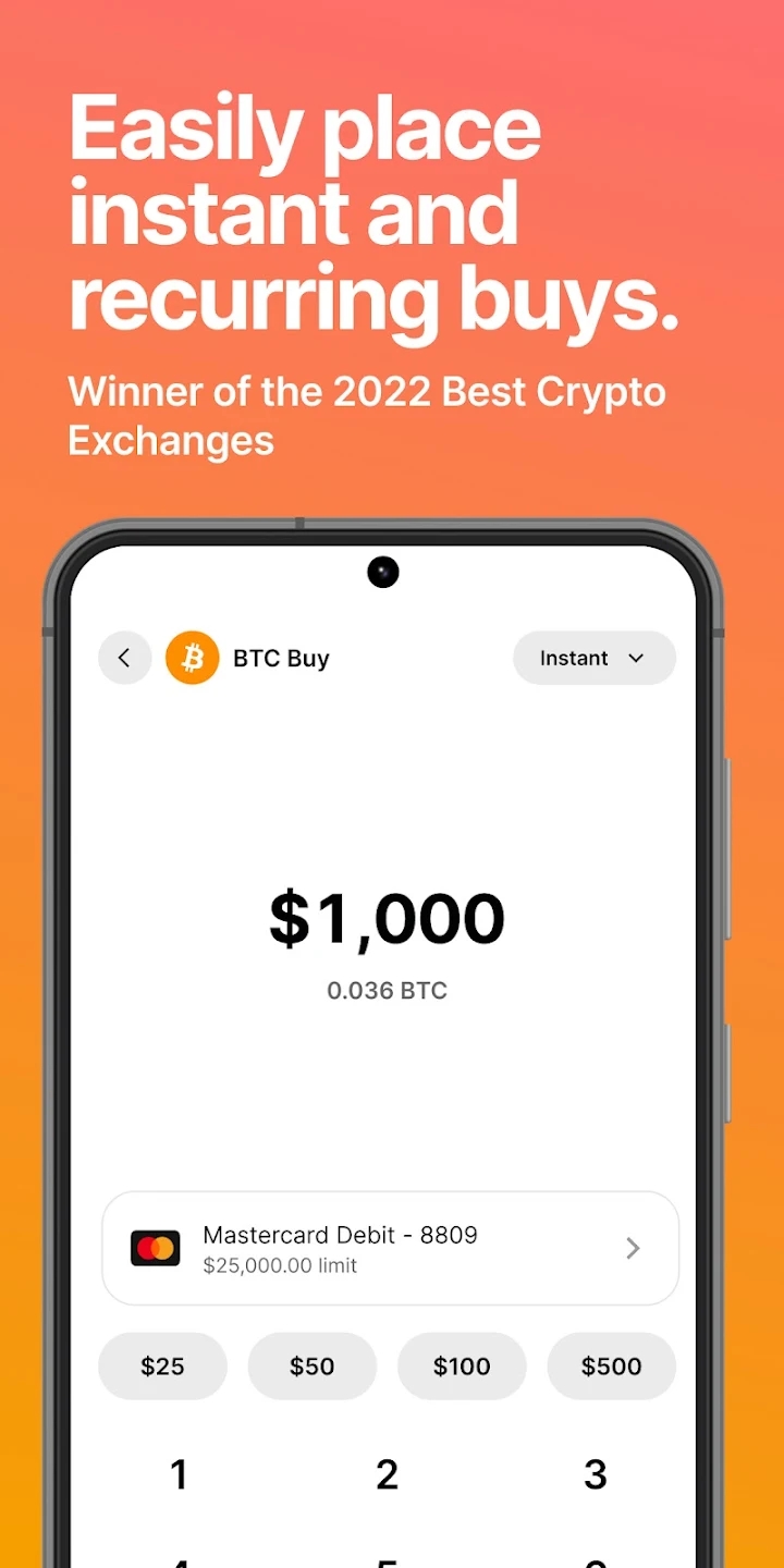 Gemini Buy Bitcoin and Crypto Скриншот 2