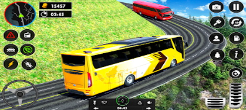 Coach Bus Simulator Offroad 3D Capture d'écran 1