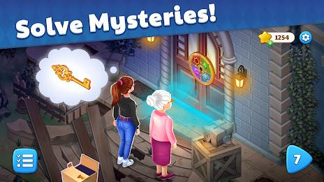 Mansion Mystery : Match 3 Game 스크린샷 2