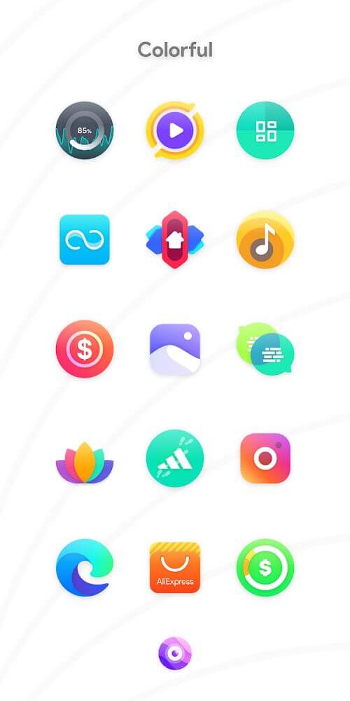 Nebula Icon Pack Mod スクリーンショット 4