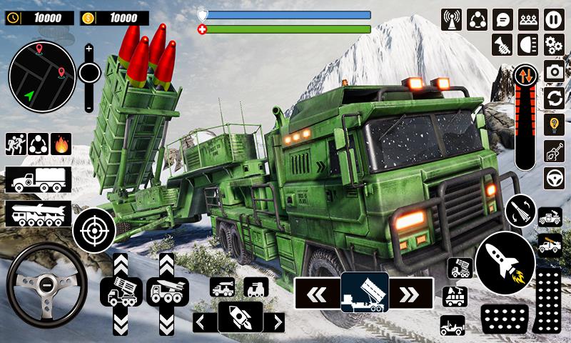 US Army Missile Launcher Game 스크린샷 1