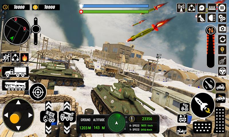 US Army Missile Launcher Game スクリーンショット 3