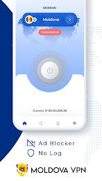 VPN Moldova - Get Moldova IP Screenshot 2