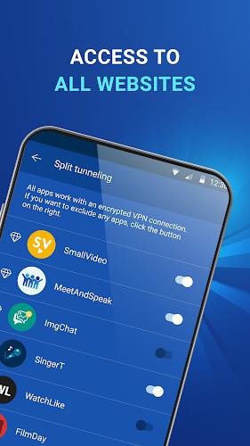 VPN - secure, fast, unlimited Captura de pantalla 2