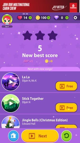 Catch Tiles Magic Piano Screenshot 1