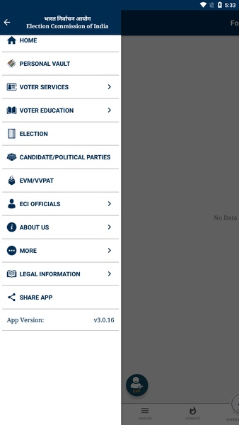 Voter Helpline Captura de pantalla 2