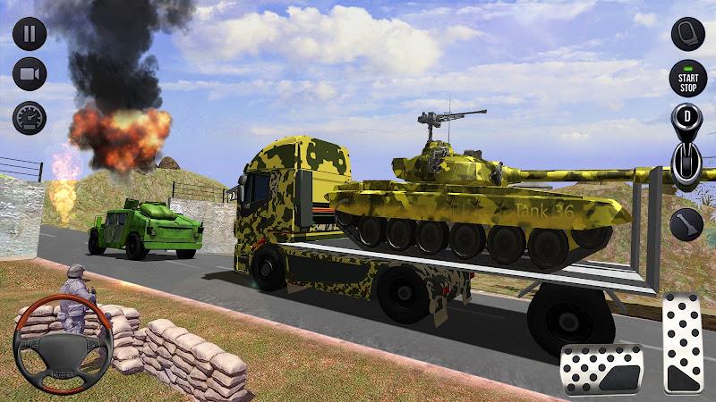 Army Delivery Truck Games 3D Screenshot 3