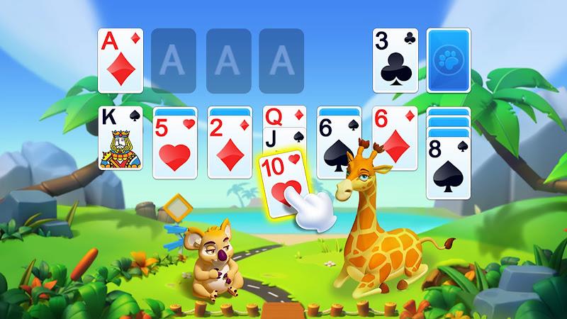 Solitaire - Wild Park Screenshot 2