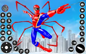 Spider Fighter Man: Rope Hero Скриншот 4