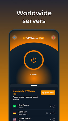 VPNVerse - IP Address Changer Скриншот 1