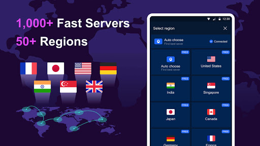 VPN Master - fast proxy VPN Screenshot 3