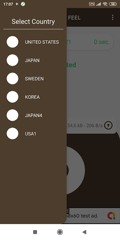 VPN feel - Fast & FREEDOME スクリーンショット 4