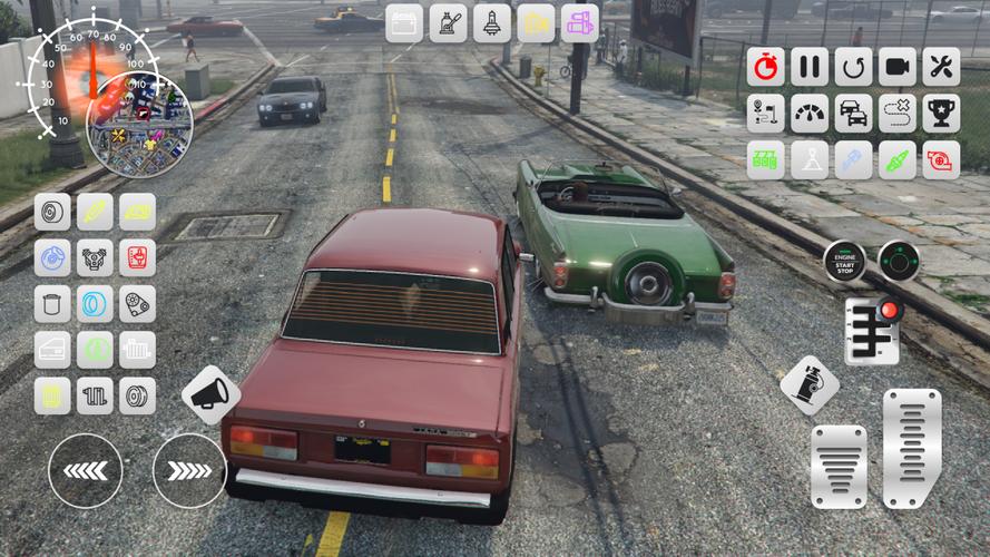 Lada 2107 Tuning Russian City應用截圖第4張