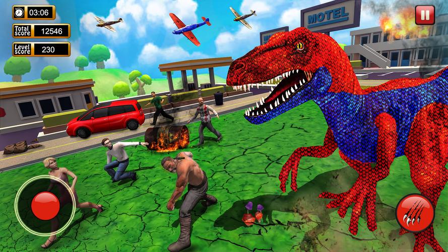 Dinosaur Games City Rampage應用截圖第1張