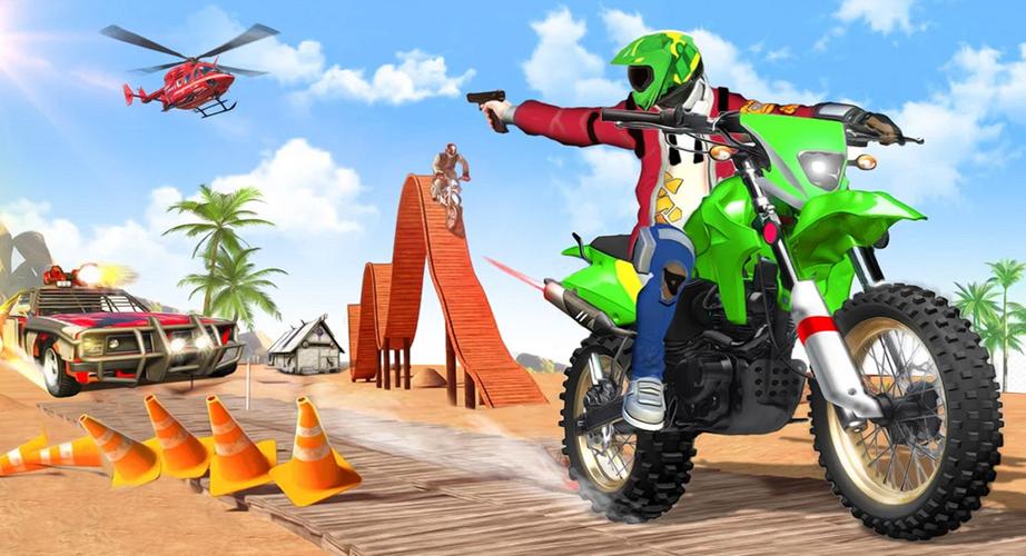 Gangster Bike: Real Race Game Capture d’écran 4
