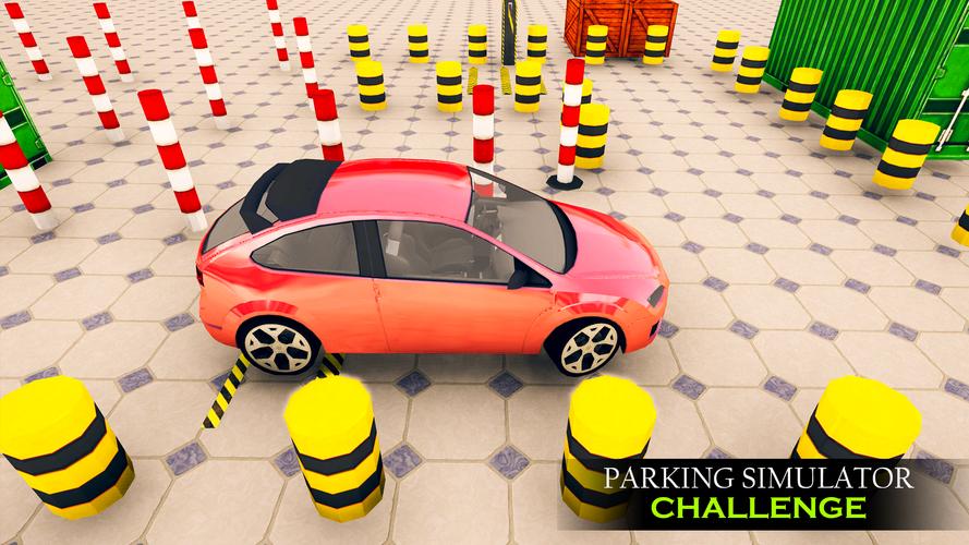 Modern Car Parking Game 3D Captura de pantalla 1