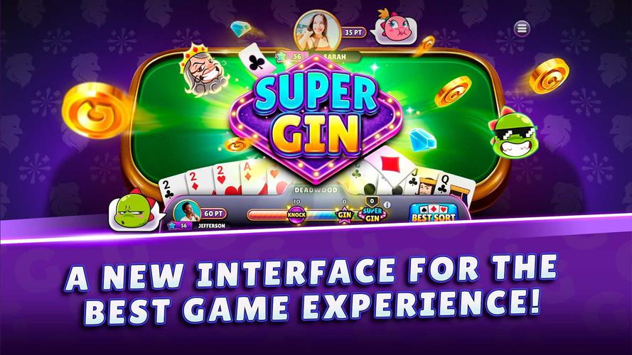 Gin Rummy Super - Card Game スクリーンショット 3