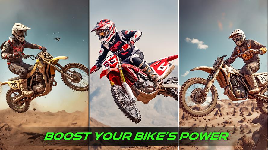 Dirt Bike Motor Cross Racing Captura de pantalla 4