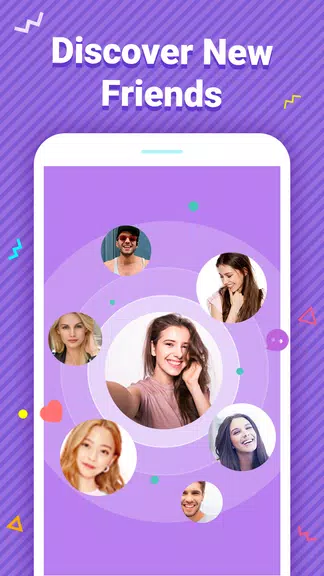 Meet – Talk to Strangers Using Random Video Chat स्क्रीनशॉट 4