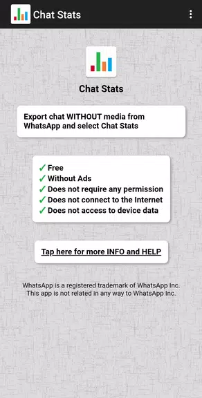 Chat Stats for WhatsApp應用截圖第1張