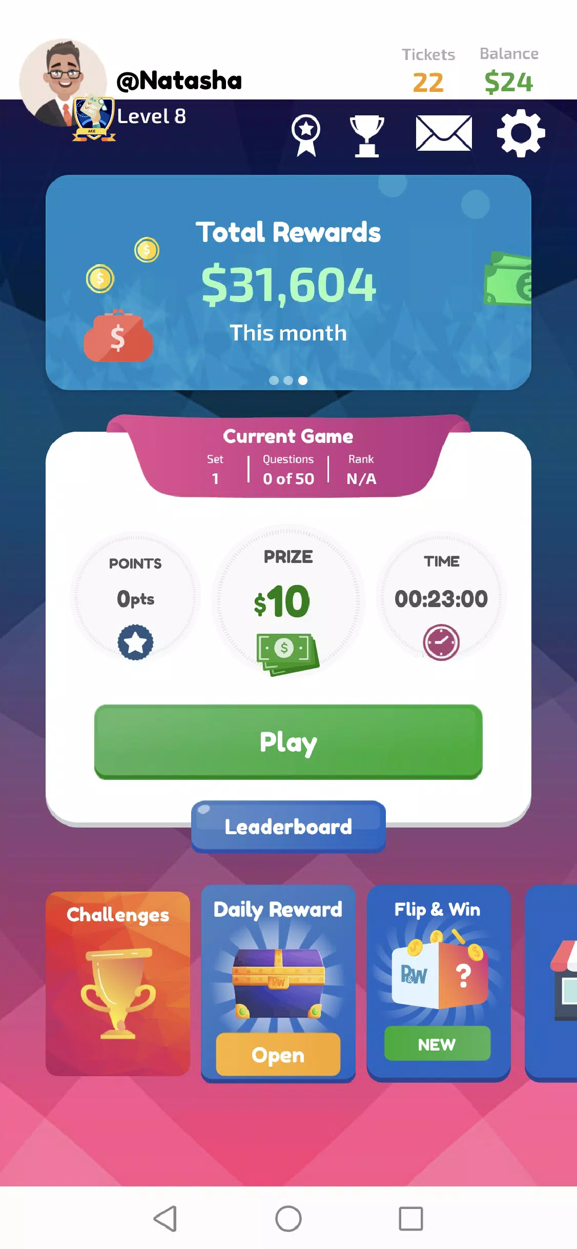 Play and Win スクリーンショット 1