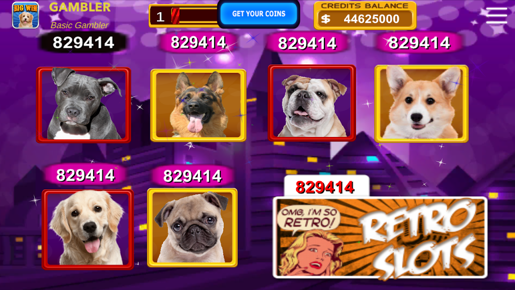 Dogs Slots Captura de pantalla 2