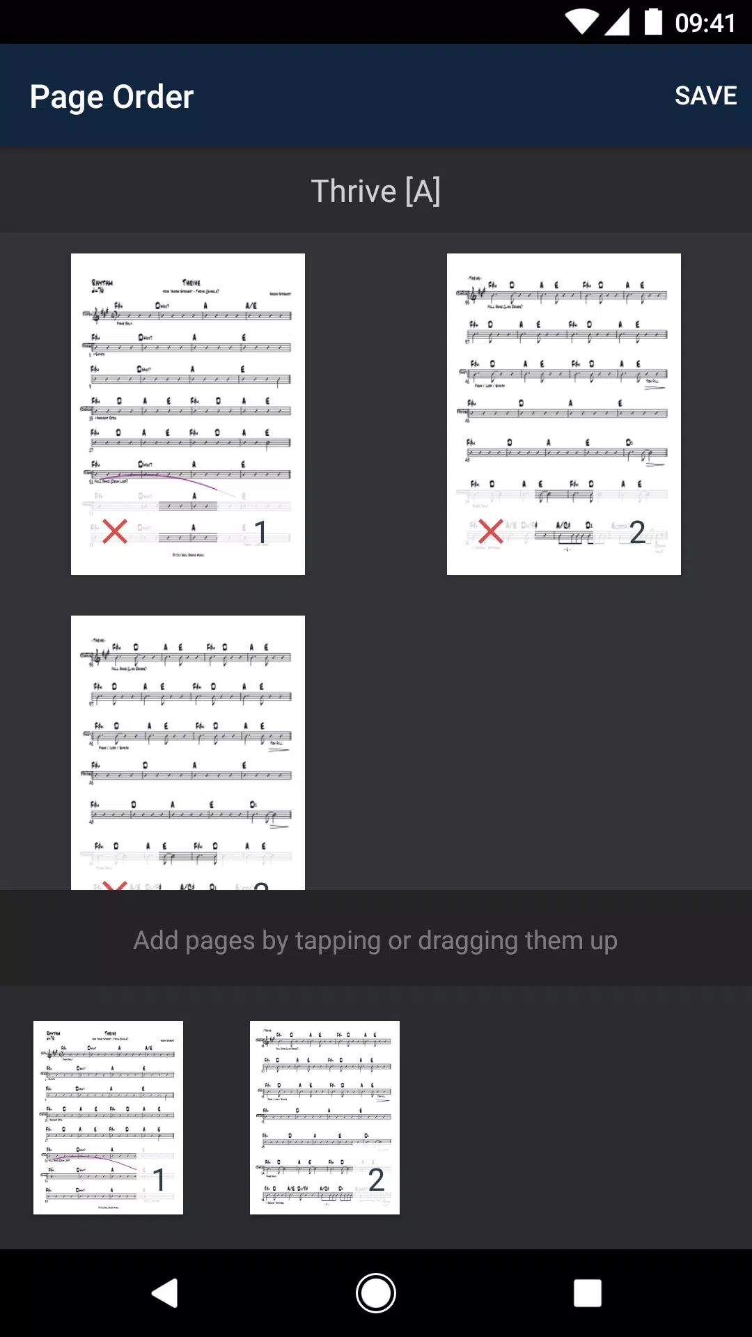 Planning Center Music Stand Скриншот 4