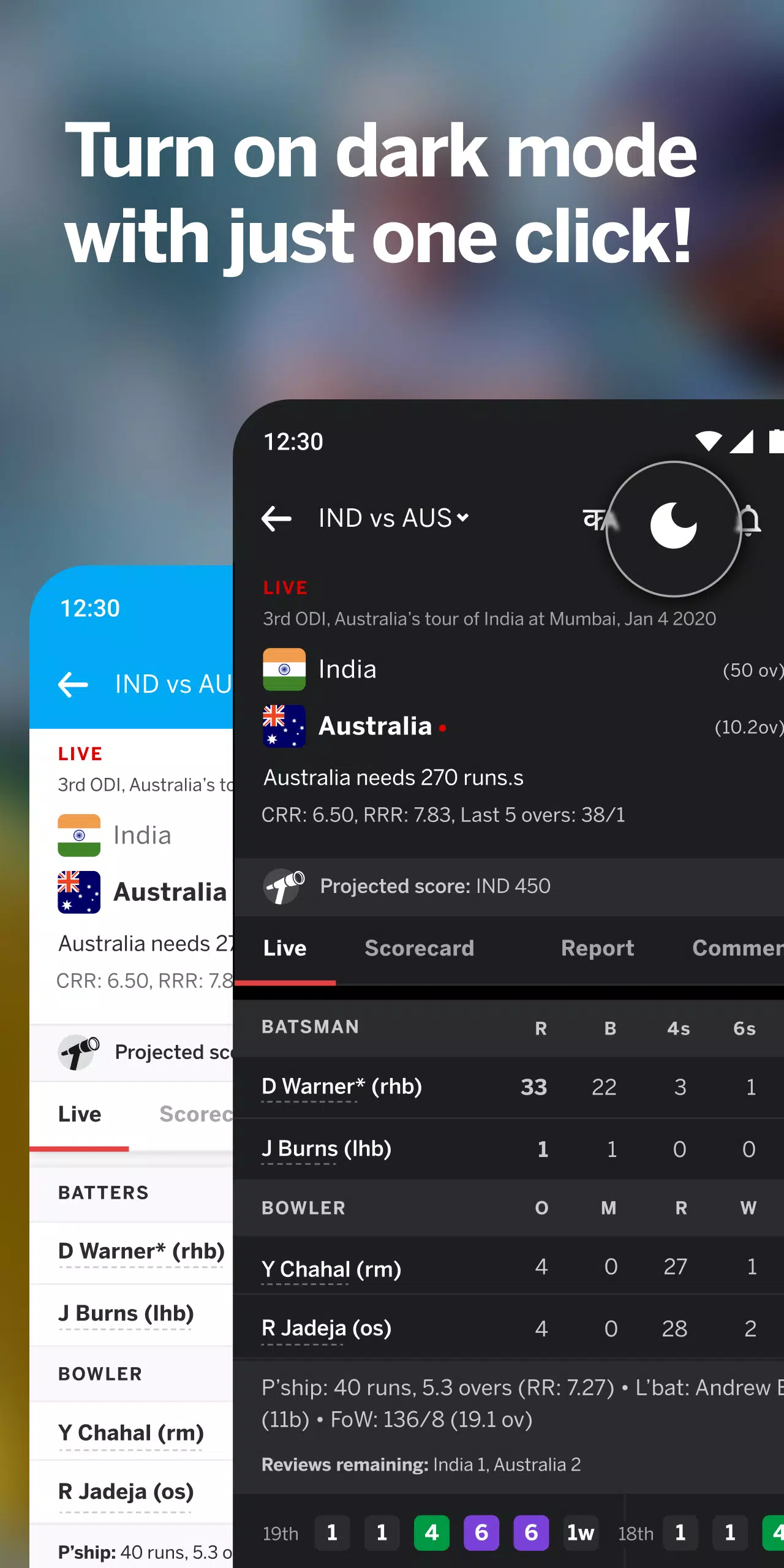 ESPNcricinfo - Live Cricket Screenshot 3