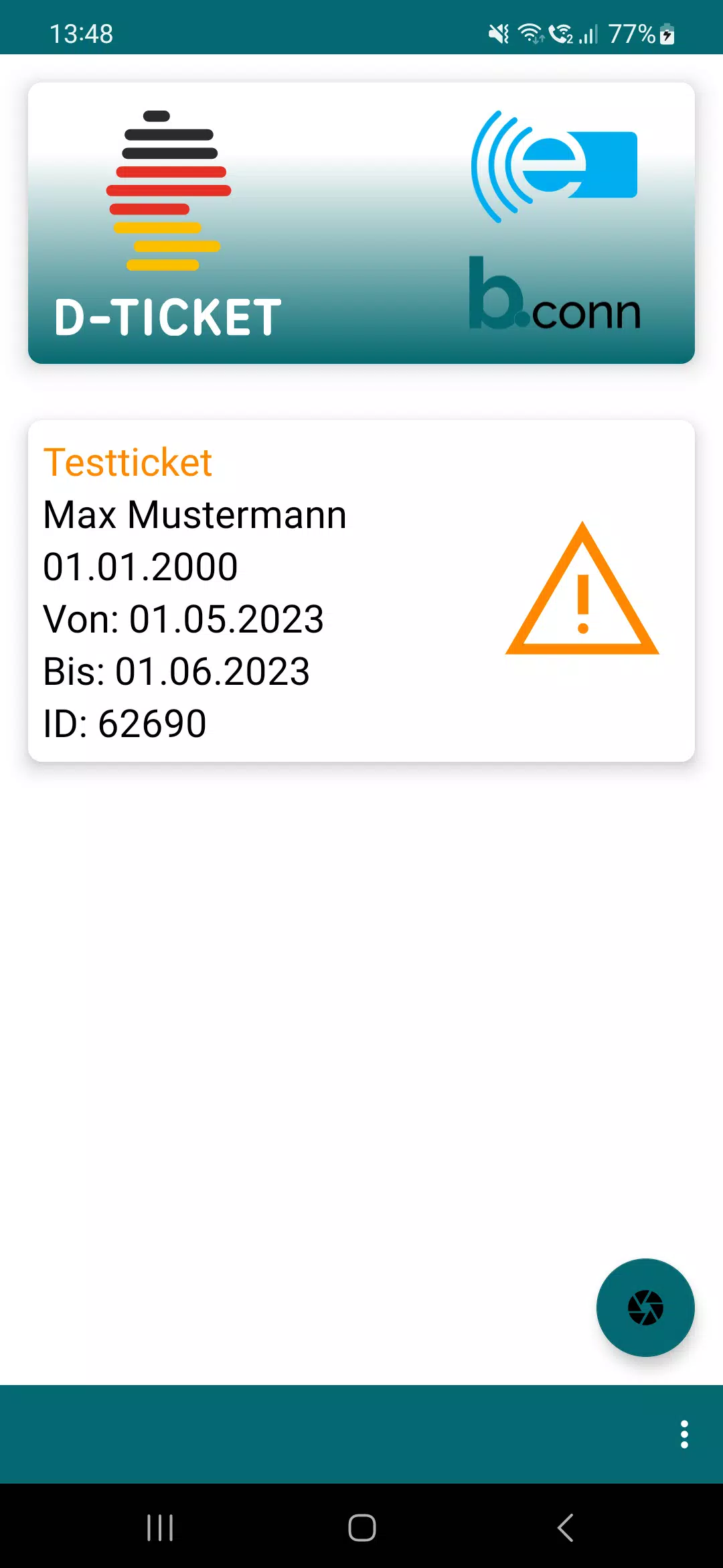 Deutschlandticket Kontrolle Captura de tela 4